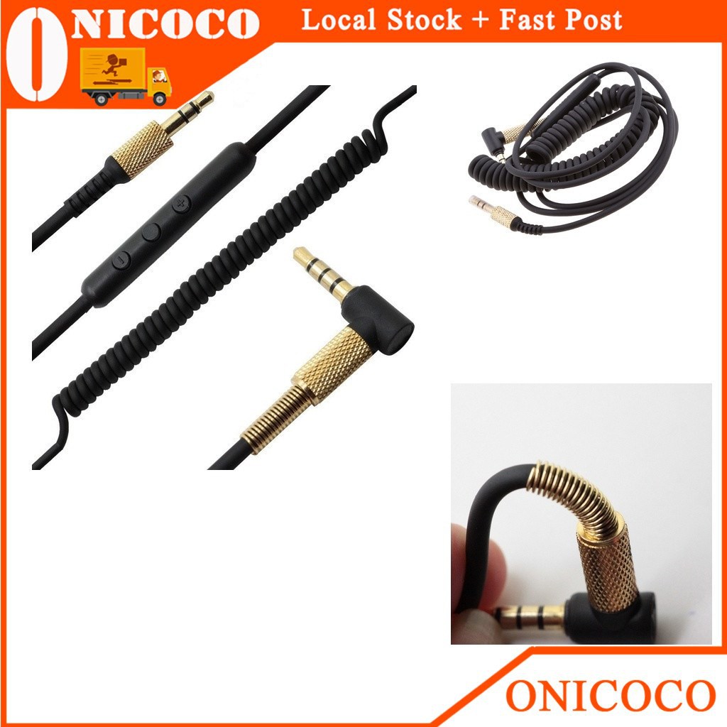 Replacement Cable with Mic for Marshall Major II / III / Monitor