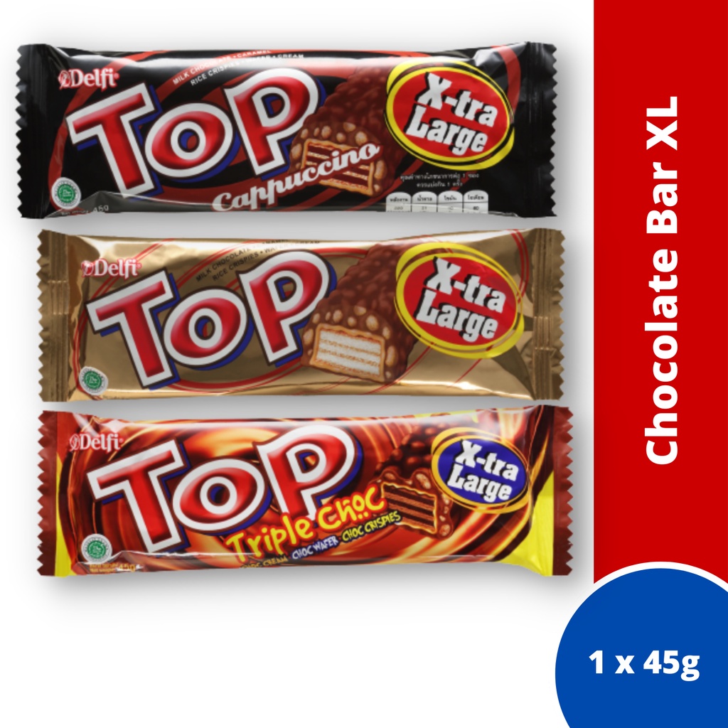Delfi Top Chcocolate - Single/Multipack (1x 45g; 3 x 45 g) | Shopee Malaysia