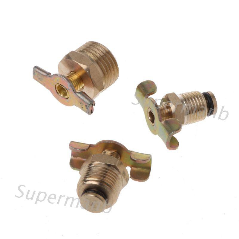 Purpose Reliable NPT 1/4\" 3/8\" 1/2‘’ Solid Brass Compressor Air Tank Port Fittings Drain Valve Must Durable - Image 2