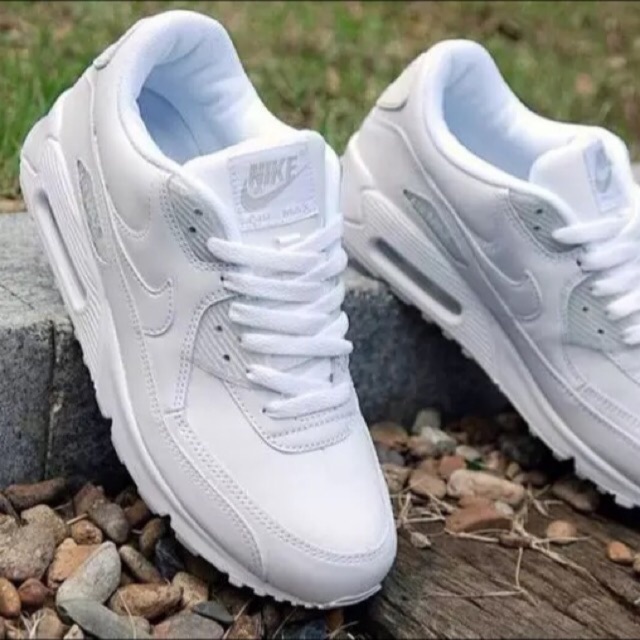 Nike Air 90 All White | Shopee Malaysia