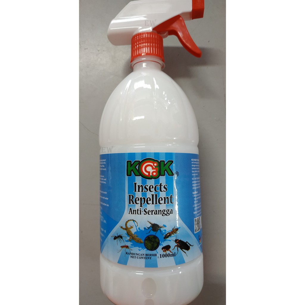 KCK Insect Repellent/AntiSerangga 1000ml & 1500ML (WHITE) 1000ML PGMall