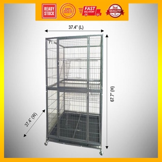 Buy Cat Cage 5 level / Sangkar kucing 5 kaki  SeeTracker Malaysia