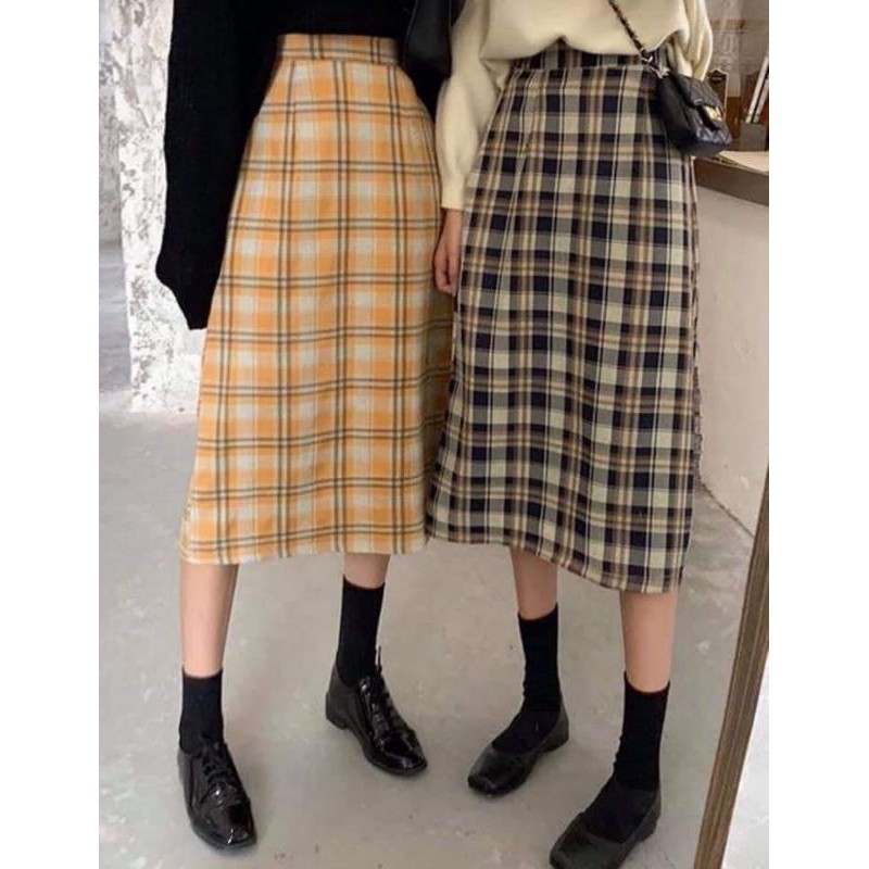 vintage skirt/midi /long skirt | Shopee Malaysia
