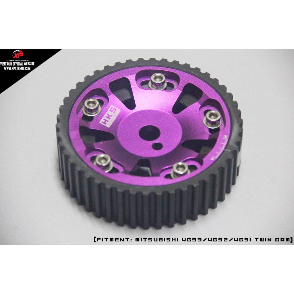 HKS CAM SHAFT PULLEY MITSUBISHI 4G93 4G92 4G91 TWIN CAM 1 PCS Shopee Malaysia