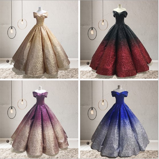 luxury ball gown dresses