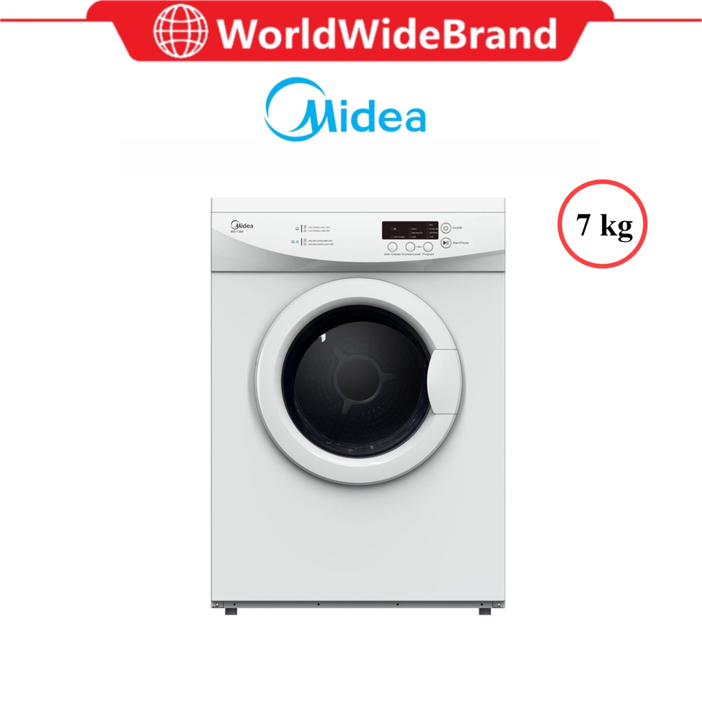 Midea MD-7388 7.0KG Dryer / Clothes Dryer With Safe Thermostat Heater MD-C8800 HDV70E1 HDY-D60