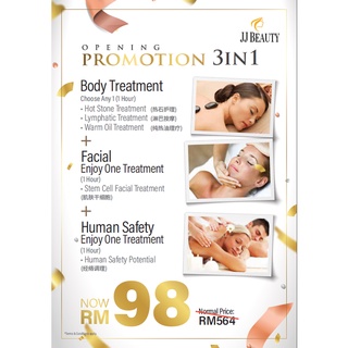 Body Massage Treatment 3 in 1 (New Opening Promotion)