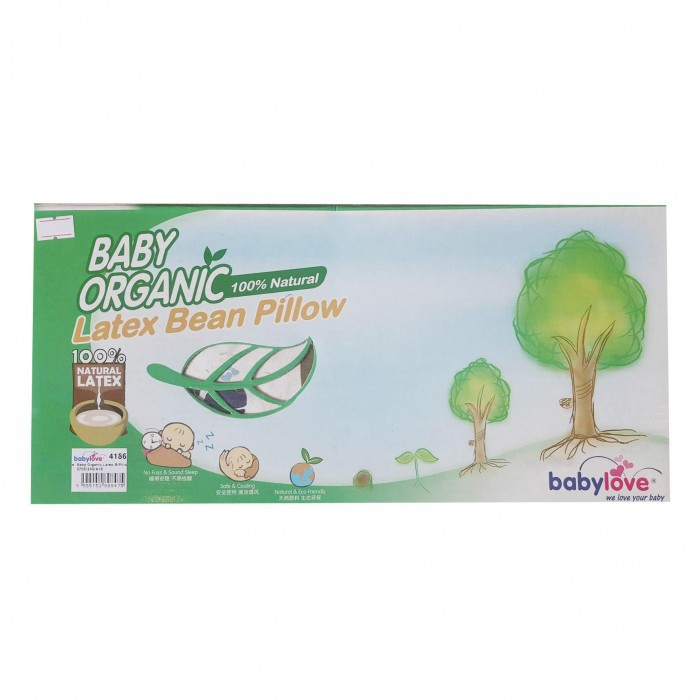 BabyLove Baby Organic Latex Bean Pillow