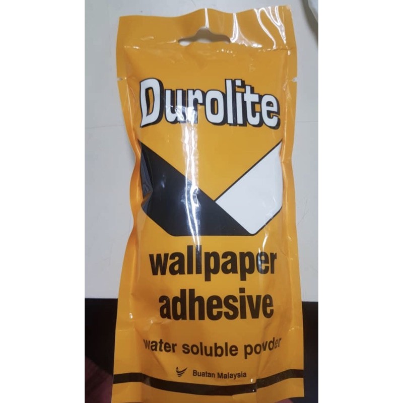 Durolite wallpaper adhesive water soluble powder (125gram) Shopee