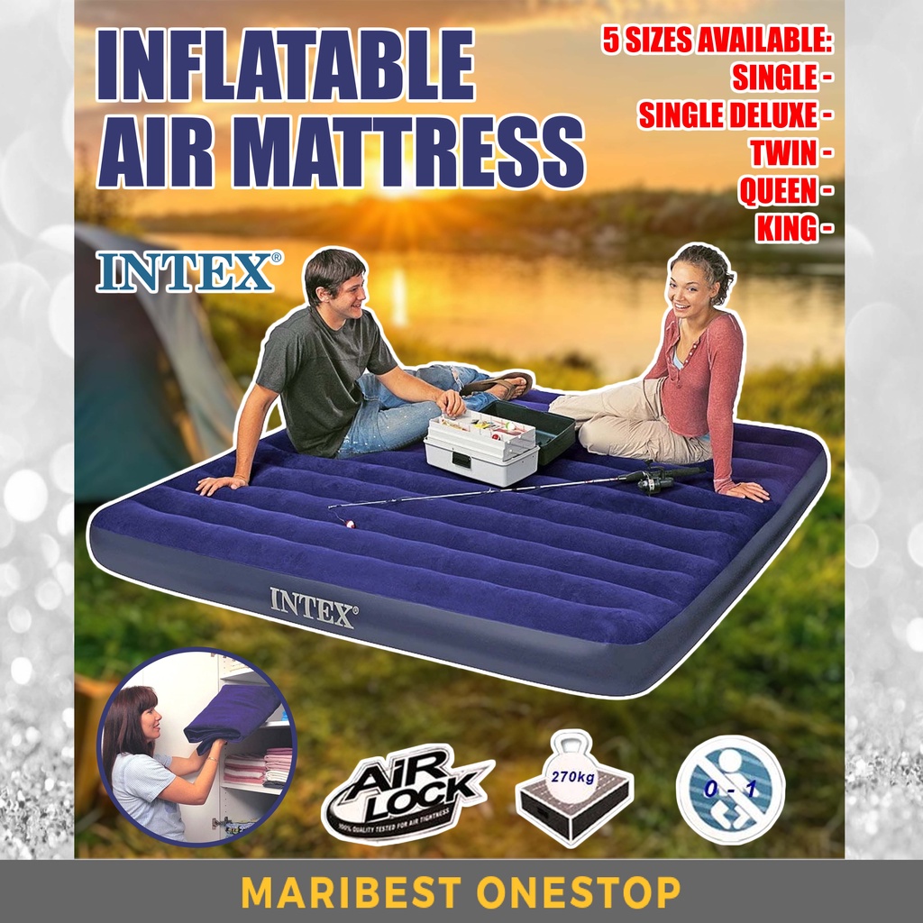 Ozark Trail Tritech Air Mattress Queen 10 With Battery Pump