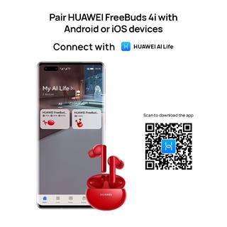 HUAWEI FreeBuds 4i Wireless Bluetooth Earphone  | Active Noise Cancellation | LTD #7