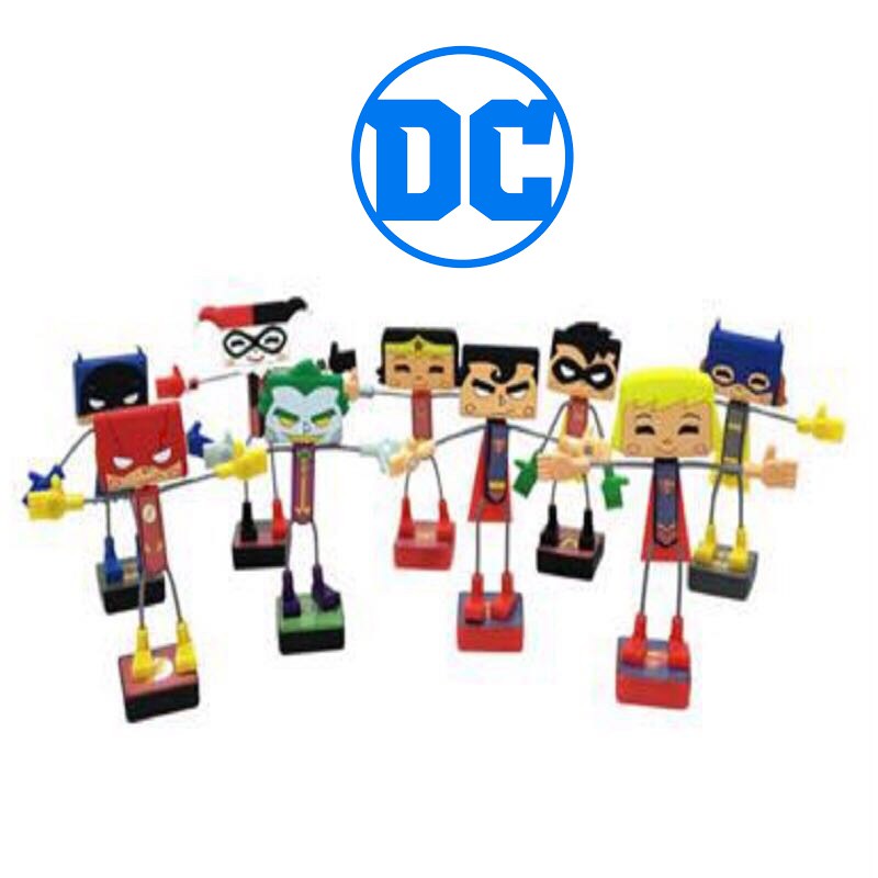 Batman! Magnetic Super Hero Figures LOT Of 10 To Amaze DC Kawaii Cubes Pozers 
