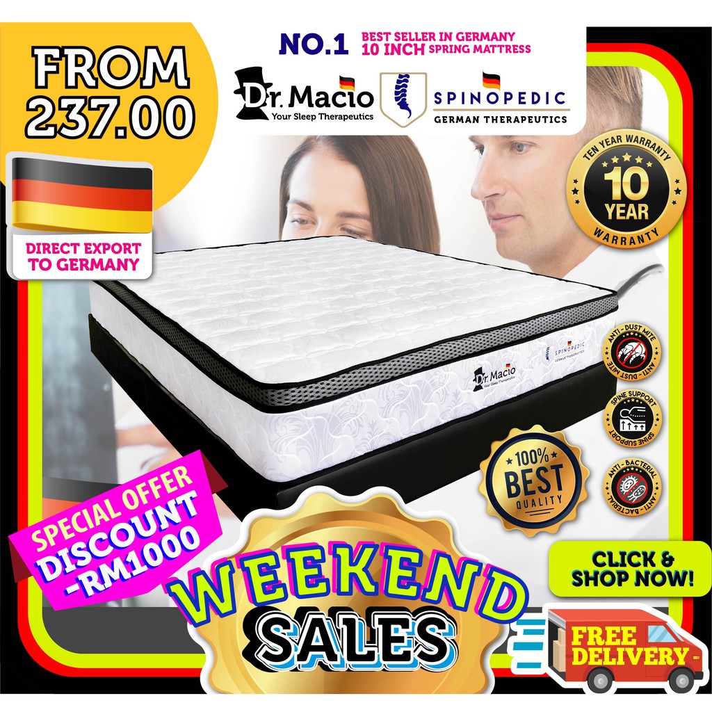 (Limited Deal) Dr.Macio Spinopedic Queen Size Mattress (Limited Deal) Dr.Macio Spinopedic Queen Size Mattress
