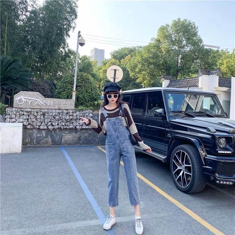 Overall Jean Playsuits Jumpsuits Prices And Promotions Women Clothes Aug 2021 Shopee Malaysia