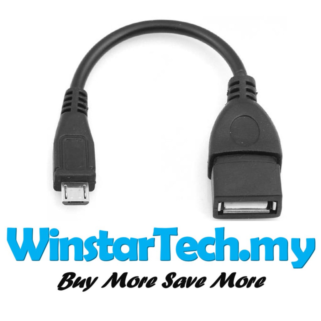 Micro USB to USB 2.0 USB2.0 Female OTG Data Cable Android Phone Shopee Malaysia