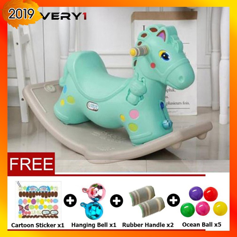 Beiqitong Np48 Happy Baby Ride On Rocking Horse Toy Pony Rocking