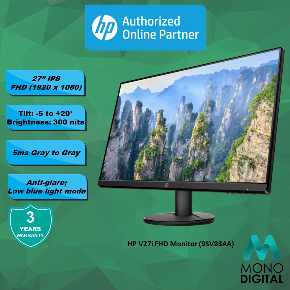 Монитор hp v27i обзор