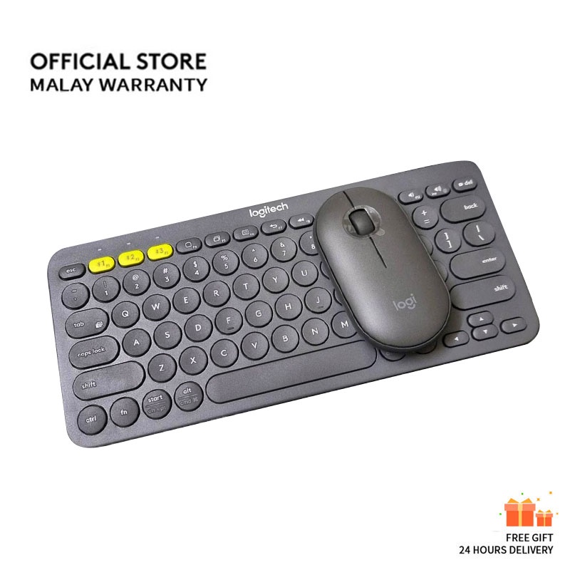 Original Logitech K380 Wireless Multi Device Keyboard Bluetooth For Ipad Mac Laptop Phone Tv Design Pc Tablet 羅技鍵盤 Shopee Malaysia