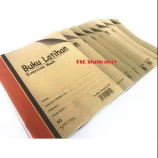 READY STOCK Buku Tulis Latihan Exercise Note Book 40 page 40 muka surat | Shopee Malaysia