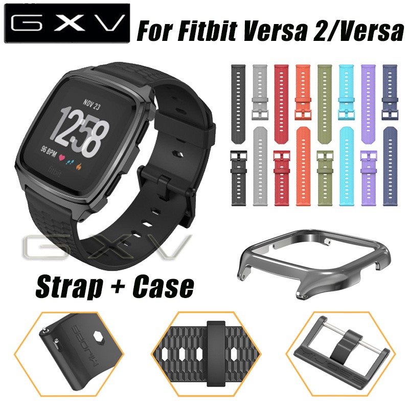 fitbit versa 2 case and band