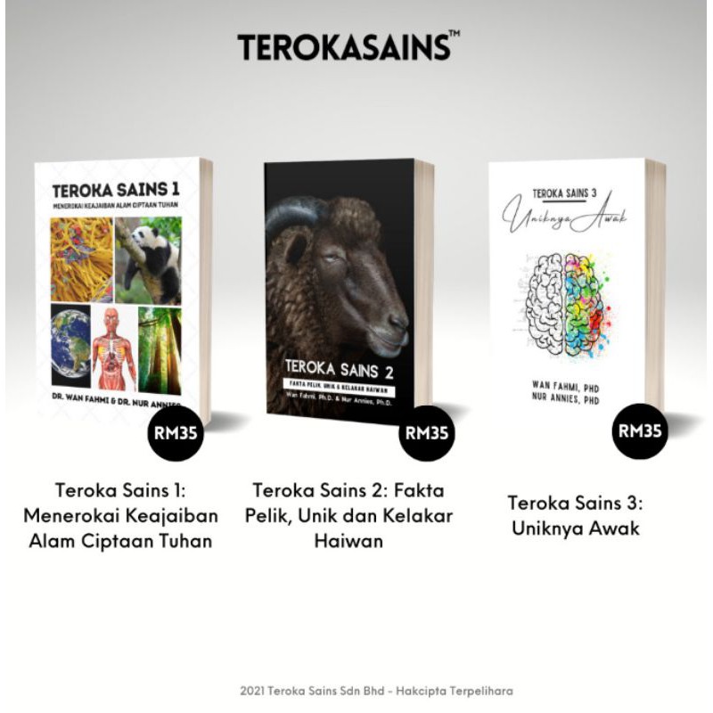 Buku Teroka Sains 1 2 3 Shopee Malaysia