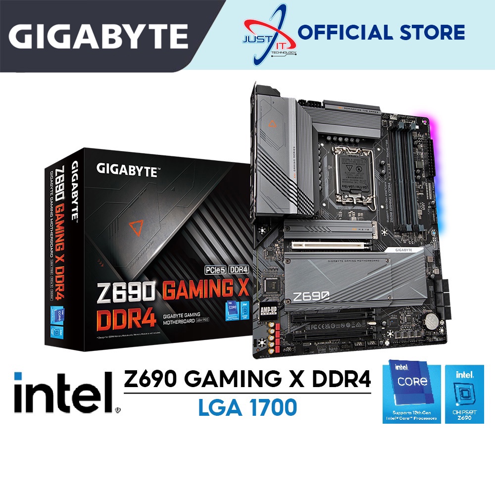 GIGABYTE Z690 Gaming X D4 LGA1700 Gaming Mainboard Combo Deal I5 12600K I7 12700 I7 12700KF 