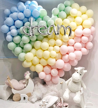 20pcs 5 Inch Macarons Color Pastel Candy Balloons Latex Round Helium Balloons For Birthday Party