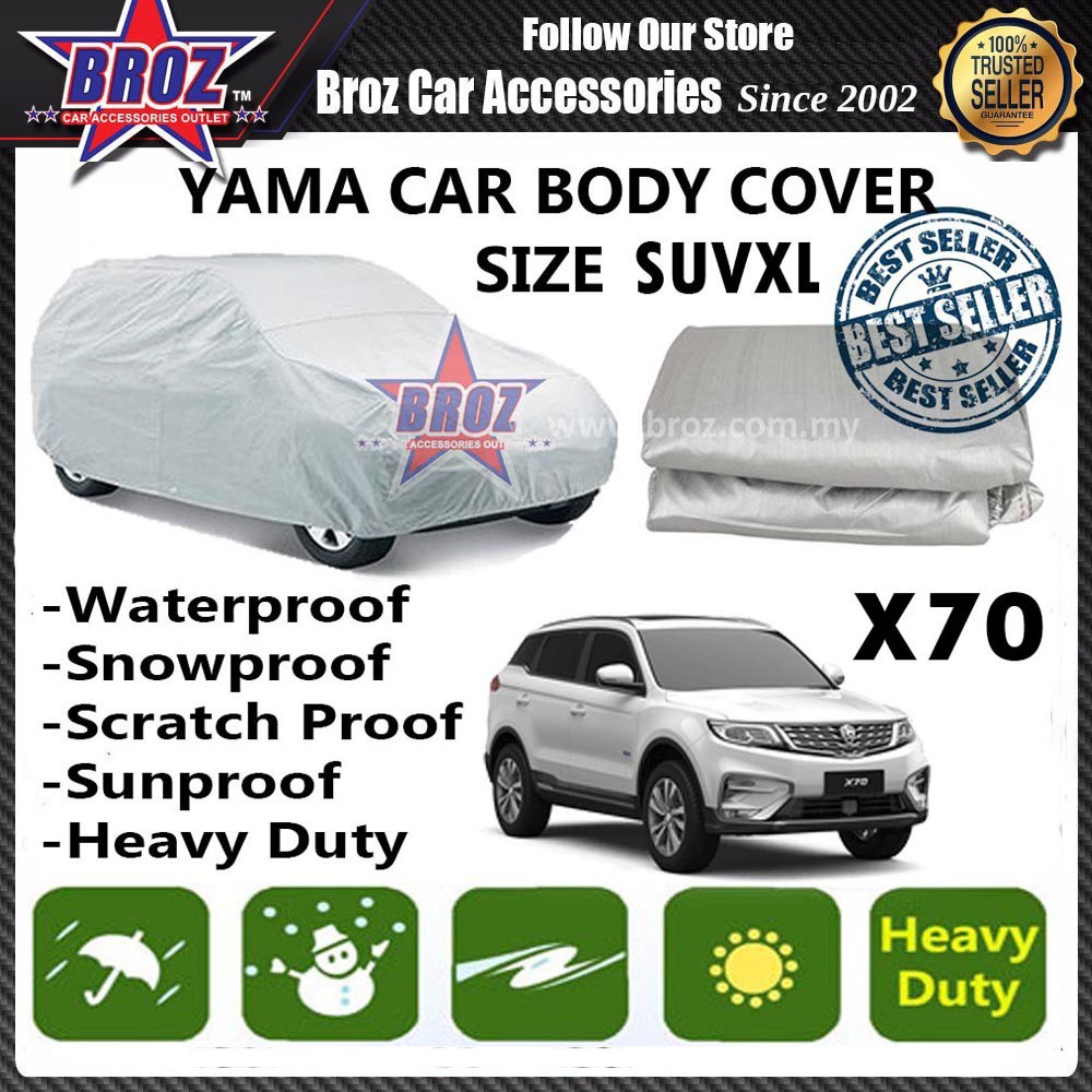 Proton X70 High Quality Yama Car Cover - SUV Size 455 x ...
