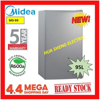 Ready Stock Midea Single Door Refrigerator Ms 196 156l Shopee Malaysia