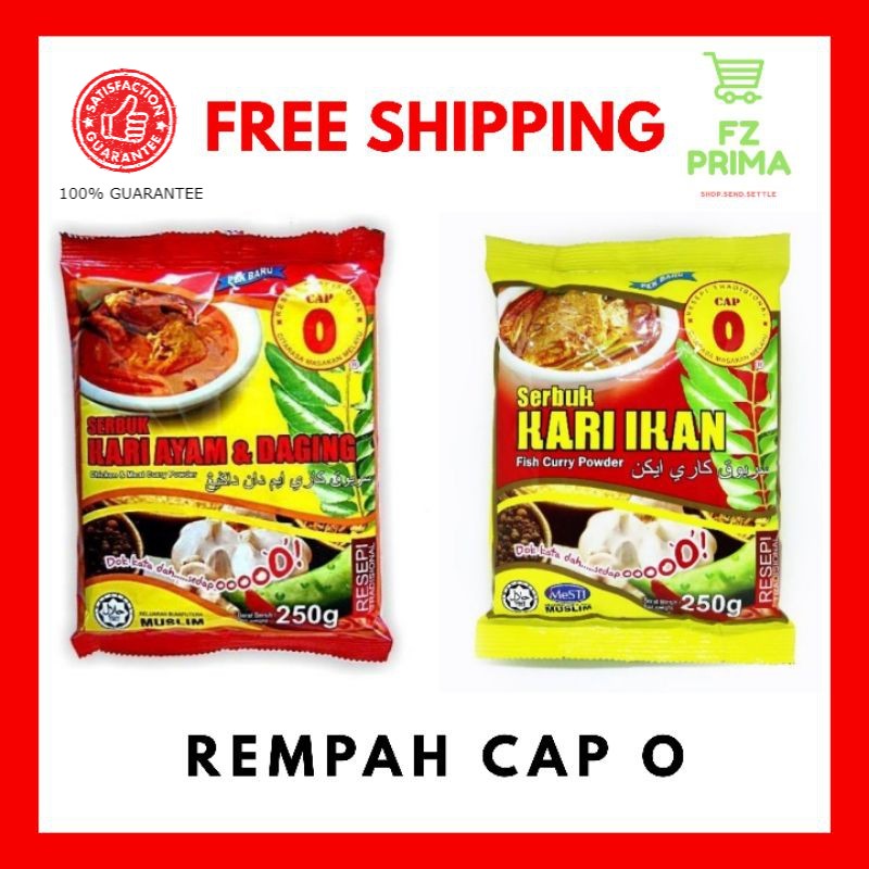 Buy READY STOCK REMPAH KARI CAP O  SeeTracker Malaysia