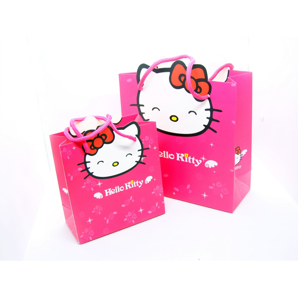 Ready Stock Hello Kitty Wedding Door Gift Paper Bag Murah Wholesale ...