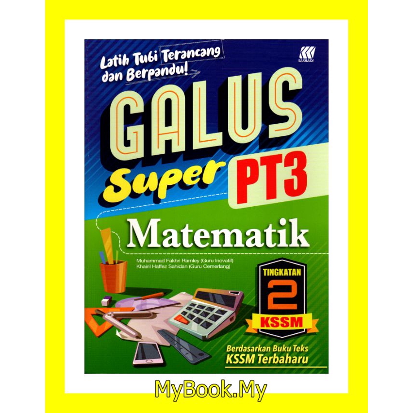 Myb Buku Latihan Galus Pt3 Tingkatan 2 Kssm Matematik Sasbadi Shopee Malaysia