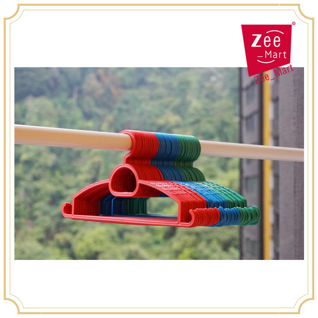 [Ready Stock!!!] Baby Cloth Hanger (Plastic) / Kid's Cloth Hanger