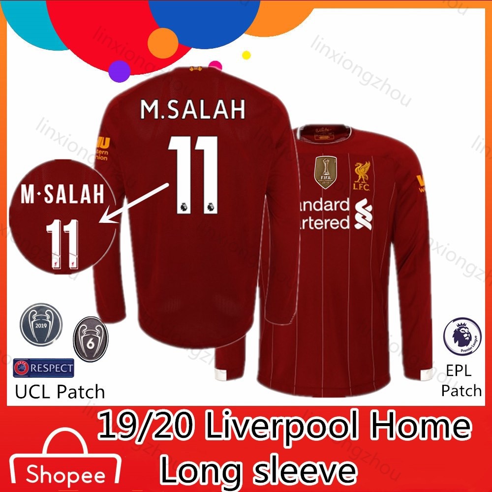 liverpool long sleeve jersey