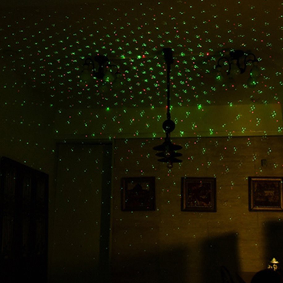 Waterproof Moving Galaxy Show Spotlight Laser Light Projector With