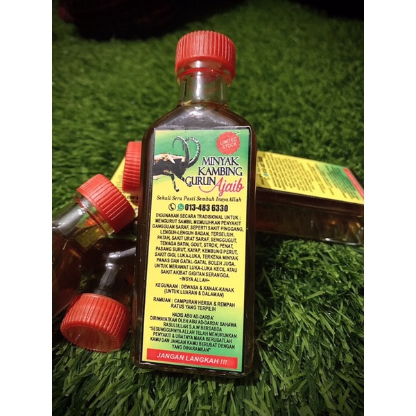 Buy Minyak Kambing Gurun Asli Minyak Urut Seetracker Malaysia