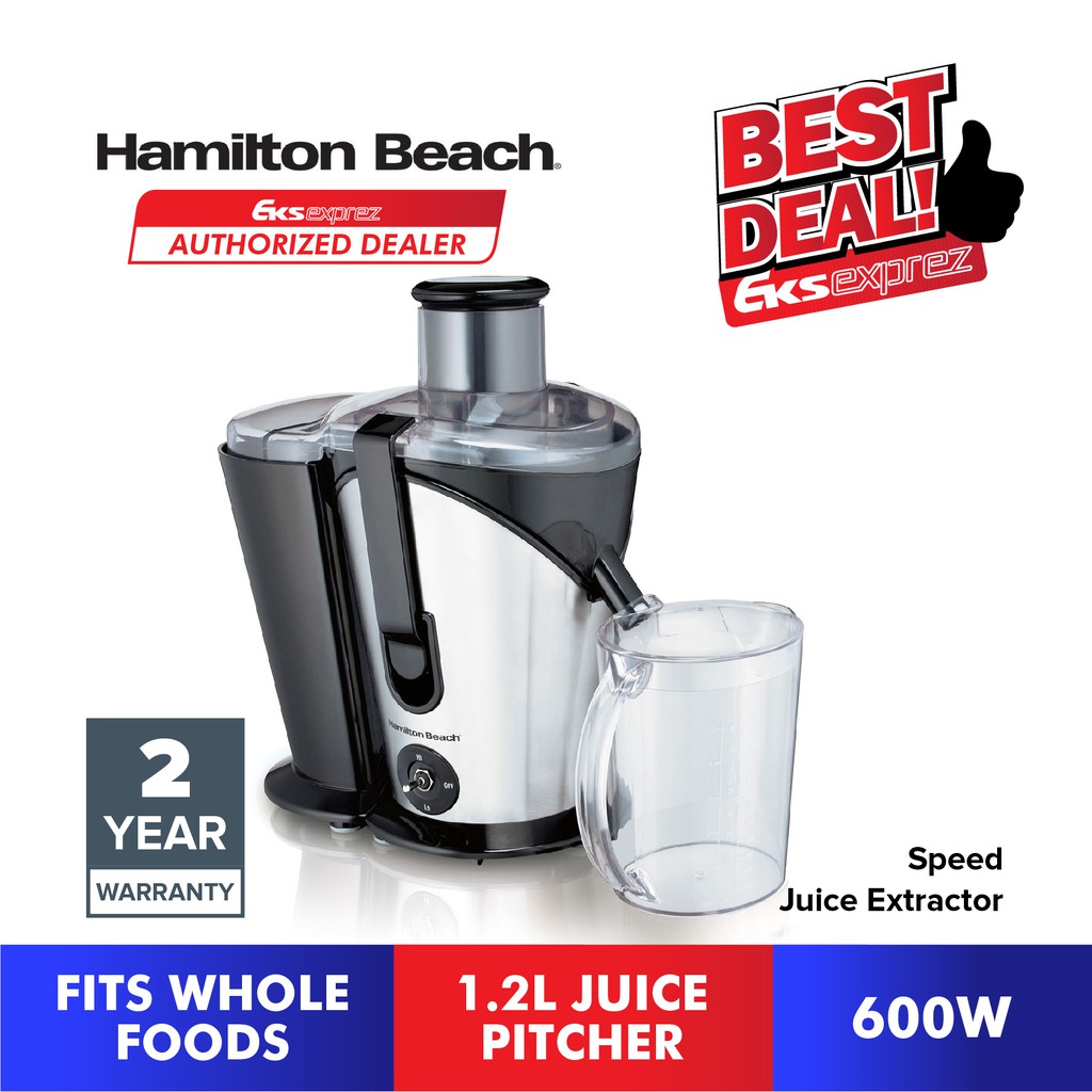 Hamilton Beach Big Mouth Plus 2 Speed Juice Extractor 67750G-SAU