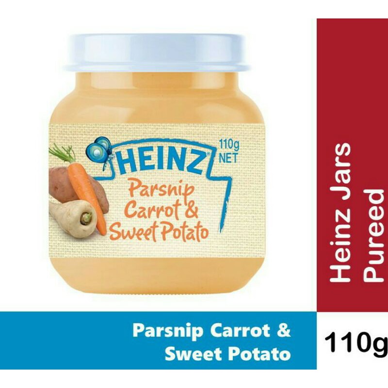 Heinz Jars Mixed Parsnip Carrot & Sweet Potato (110g) Shopee Malaysia
