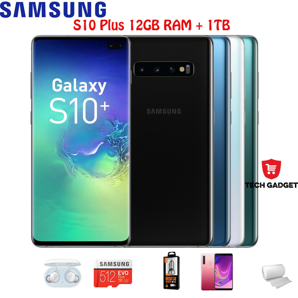 Samsung Galaxy S10 Plus Dual SIM 12GB RAM+1TB ROM With ...