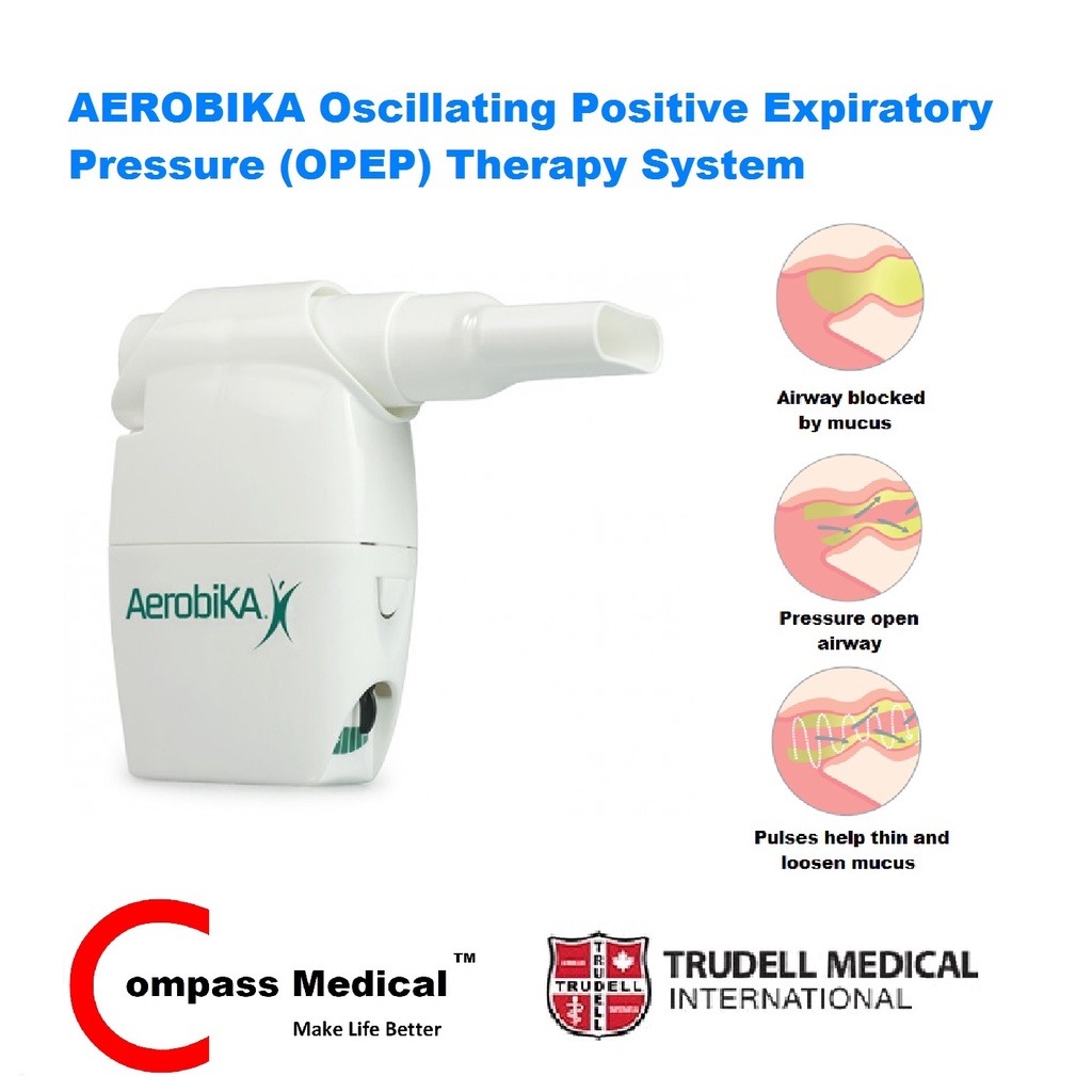 Aerobika Mucus Clearance Device Original Product Compass Medical