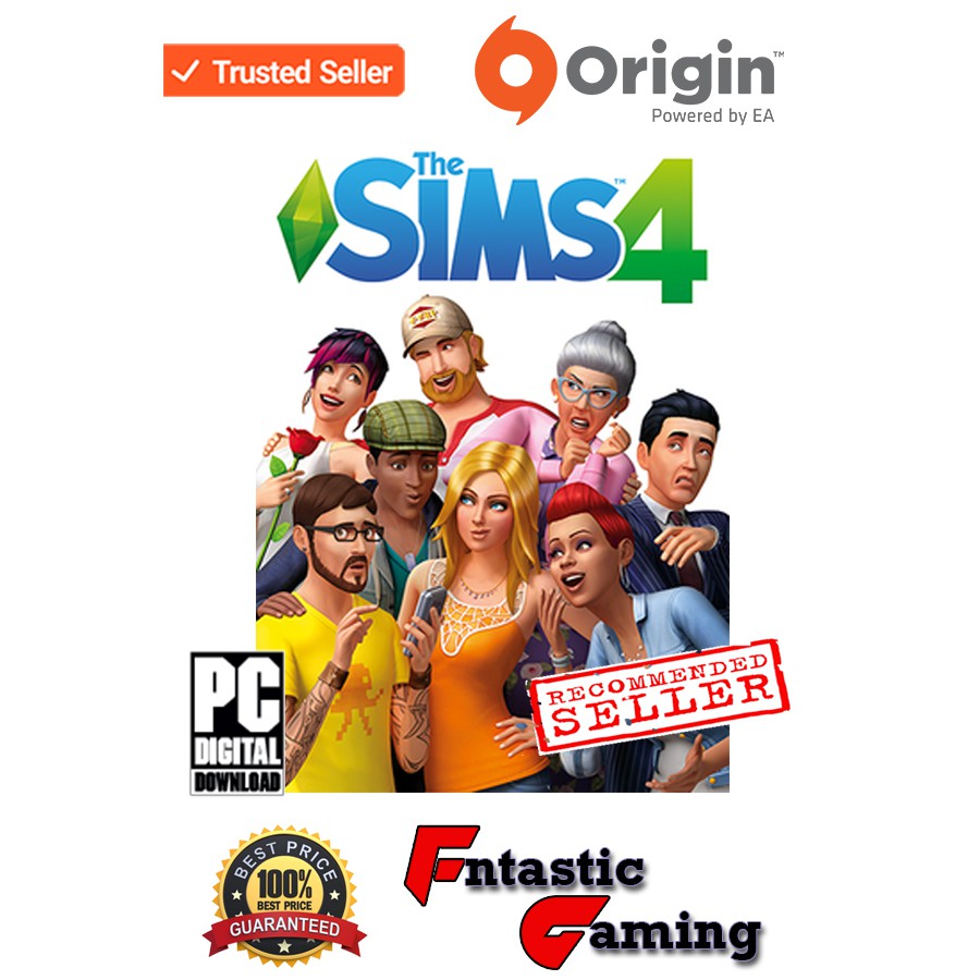 Pc The Sims 4 Origin Digital Download Shopee Malaysia