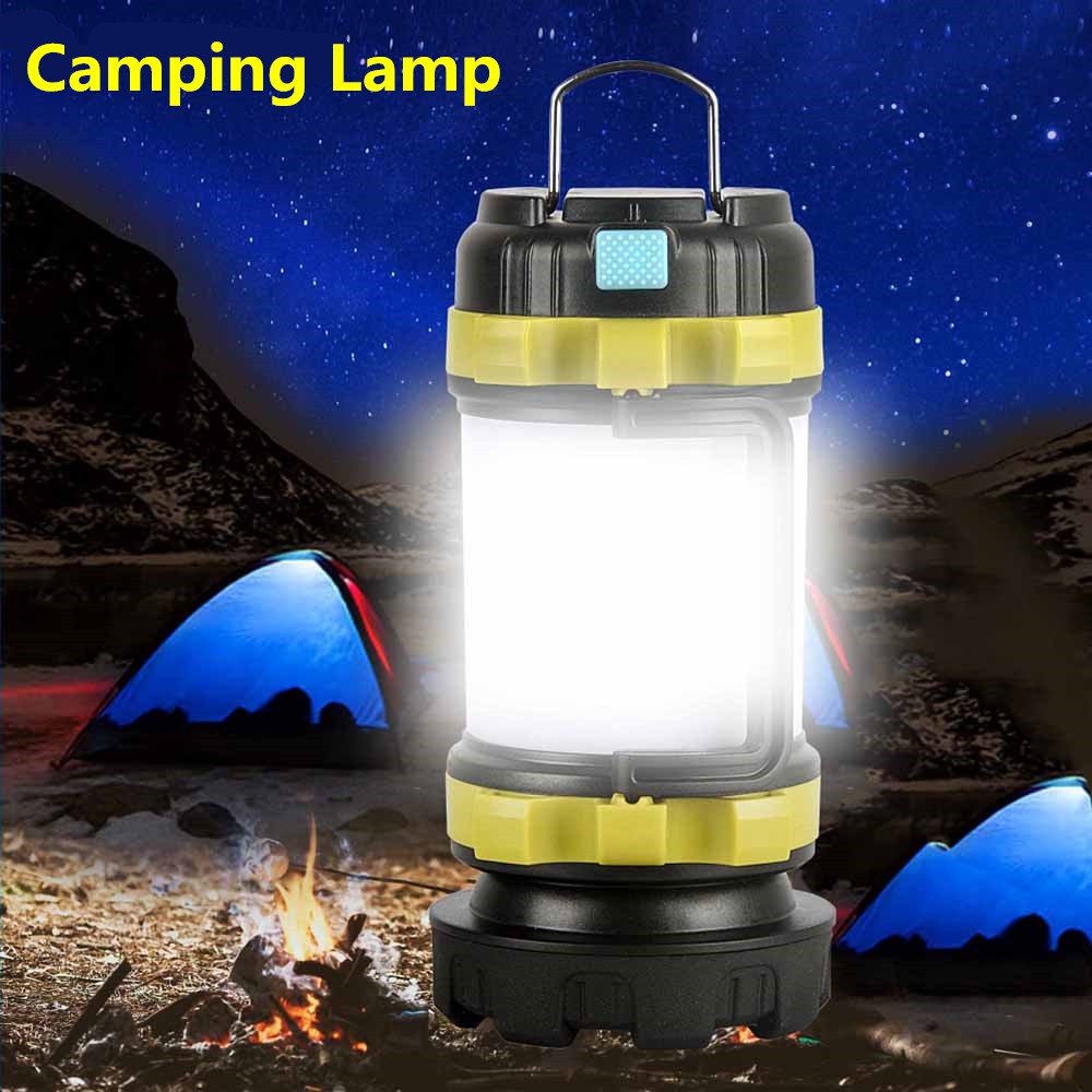 10W Camp Lamp USB Rechargeable Flashlight Dimmable water resistant Work