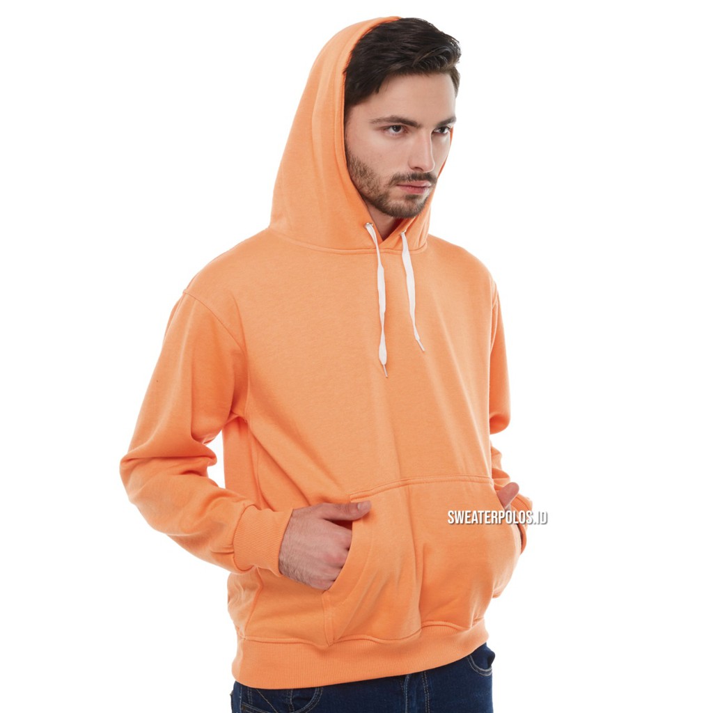 orange neon hoodie