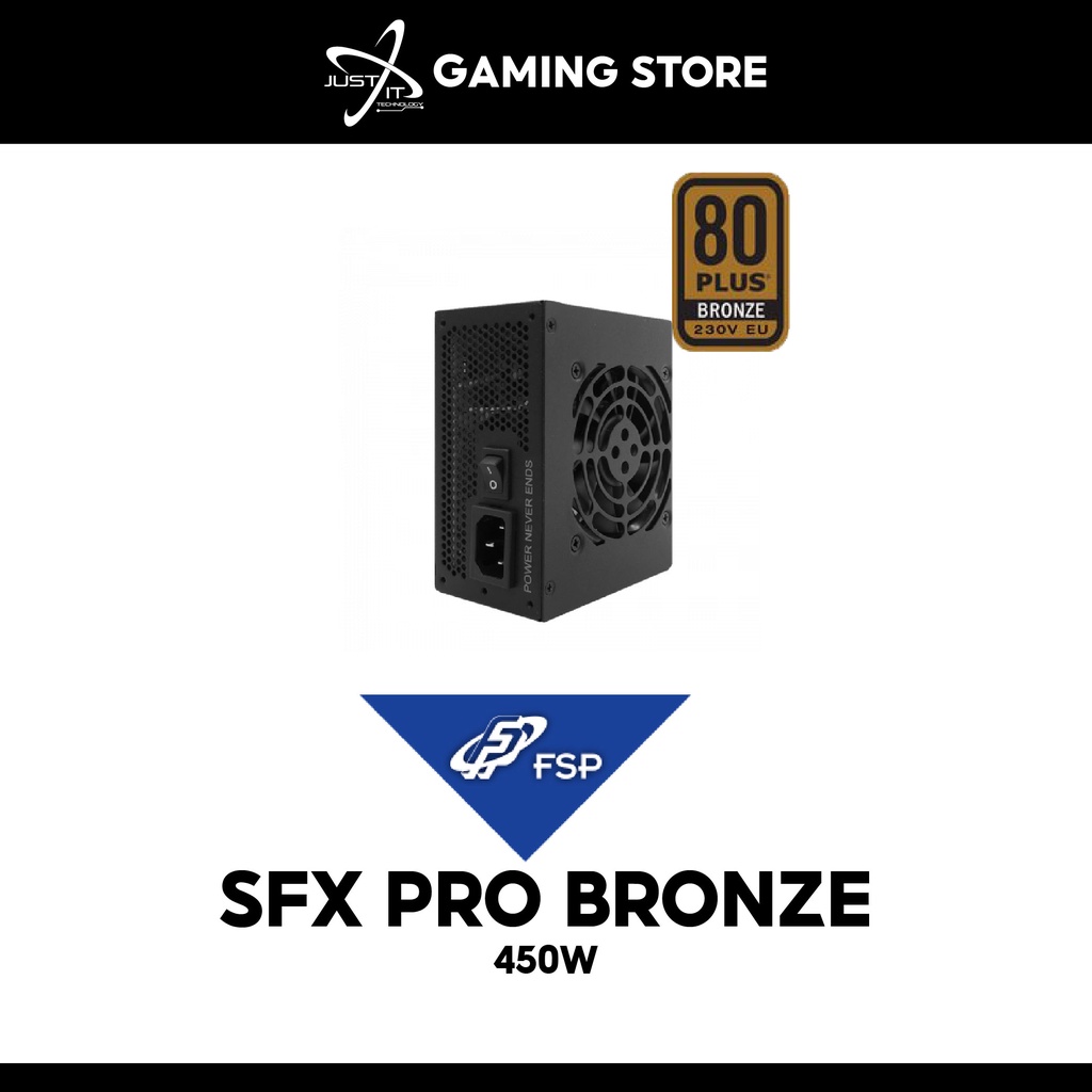 FSP 450W SFX PRO 80+ PLUS BRONZE POWER SUPPLY ( FSP450-50SAC ) | Shopee ...