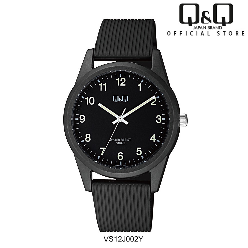 Q&Q Japan by Citizen Unisex Rubber Analogue Watch VS12 Shopee Malaysia