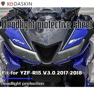 r15 headlight cover