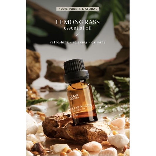 Plant Origins Lemongrass Essential Oil 10ml Shopee Malaysia