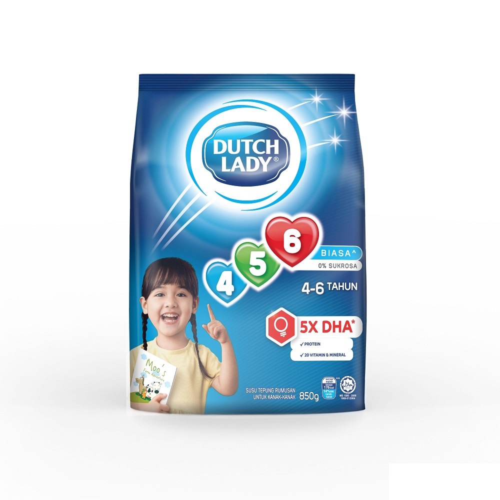 DUTCH LADY POWDER GUM 456 PLAIN 850G Shopee Malaysia