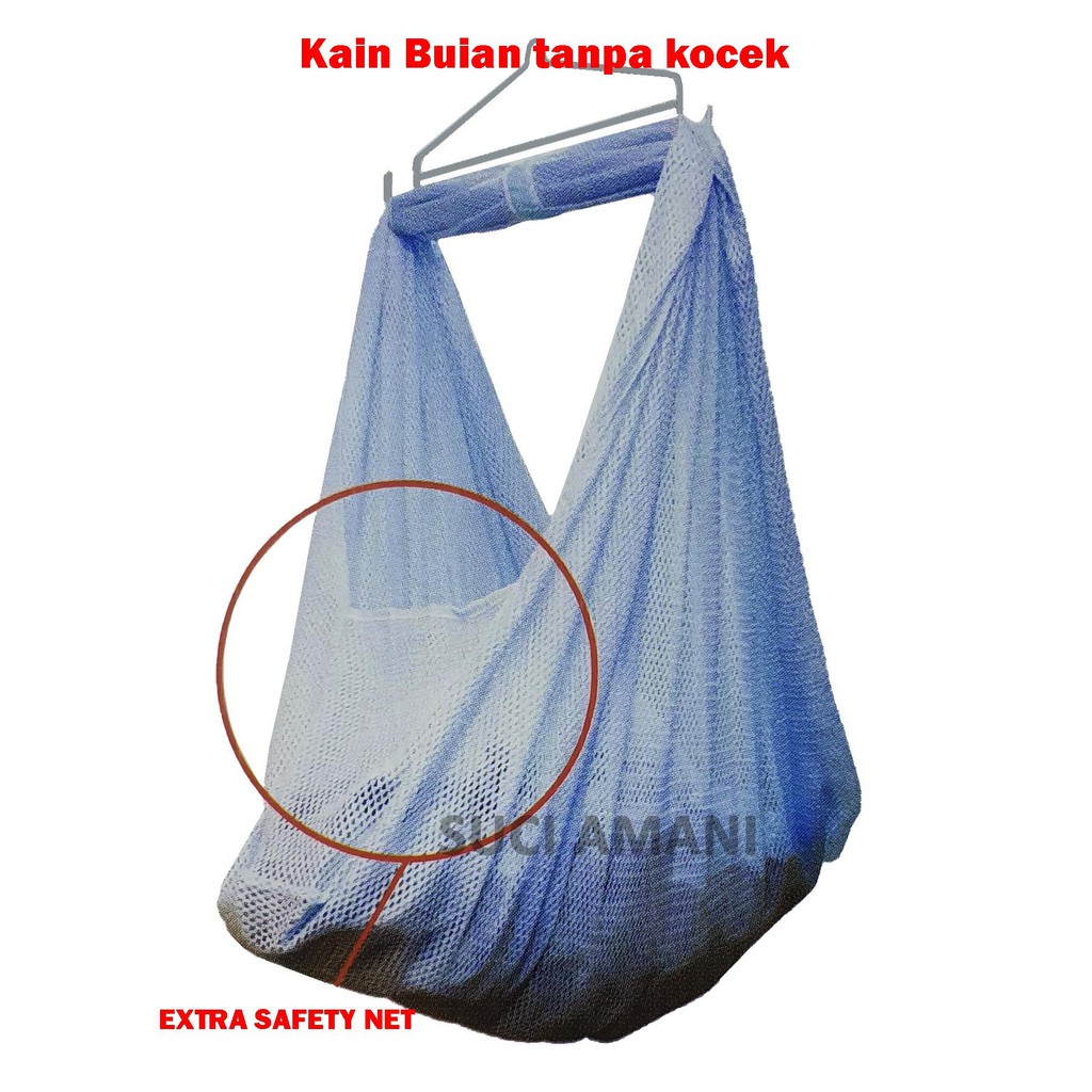2233XL Baby Cradle Net with Head Protection/ Sarung Buaian Bayi