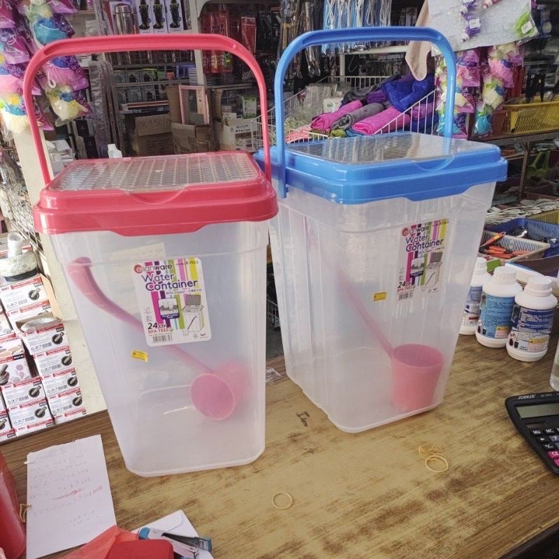 Elianware Water / Dispenser Juice Container with Scoop / Water